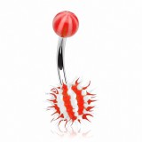 Piercing nombril UV 48 - Virus