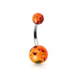 Piercing nombril UV 54 - Tacheté