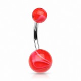 Piercing nombril UV 26 - Melon
