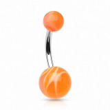 Piercing nombril UV 26 - Melon