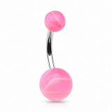 Piercing nombril UV 26 - Melon