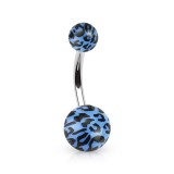 Piercing nombril UV 03 - Panthère