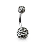 Piercing nombril UV 03 - Panthère