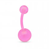 Piercing nombril UV 08 - Flexible unicolore