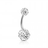 Piercing nombril cristal 27 - Mini férido