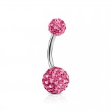 Piercing nombril cristal 27 - Mini férido