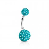 Piercing nombril cristal 27 - Mini férido