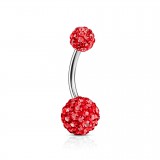 Piercing nombril cristal 27 - Mini férido