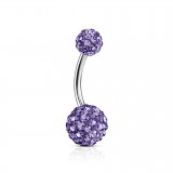 Piercing nombril cristal 27 - Mini férido