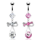 Piercing nombril noeud papillon 16 - Imaginaire