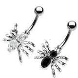 Piercing nombril petite araignée (86)