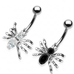 Piercing nombril petite araignée (86)