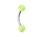 Piercing pour arcade acry 01 - Dés