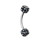 Piercing pour arcade acry 01 - Dés