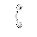 Piercing pour arcade acry 01 - Dés