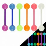 Piercing langue acry 18 - Flexible fluorescent