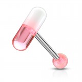 Piercing langue coquine 09 - Pilule acrylique