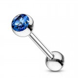 Piercing langue 05 - Strass