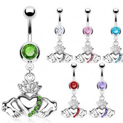 Piercing nombril coeur 27 - Irlandais