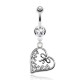 Piercing nombril coeur 11 - Noeud papillon