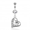 Piercing nombril coeur 11 - Noeud papillon