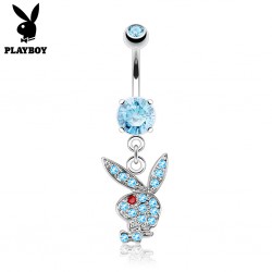 Piercing nombril Playboy 01 - Lapin pendant