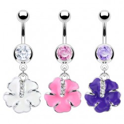 Piercing nombril fleur 31 - Nénuphar
