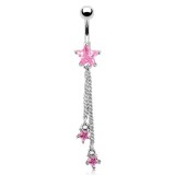 Piercing nombril étoile 19 - Chainettes