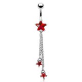 Piercing nombril étoile 19 - Chainettes