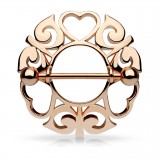 Piercing téton trois coeurs (20)