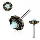 Piercing nez droit 0,8mm 57 - Vintage A