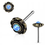 Piercing nez droit 0,8mm 58 - Vintage B
