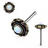 Piercing nez droit 0,8mm 58 - Vintage B