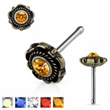 Piercing nez droit 0,8mm 60 - Vintage D