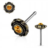 Piercing nez droit 0,8mm 60 - Vintage D