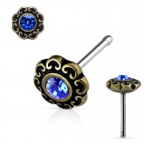 Piercing nez droit 0,8mm 65 - Vintage I