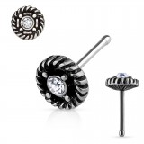 Piercing nez droit 0,8mm 68 - Vintage L