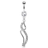 Piercing nombril vrillé (D100)