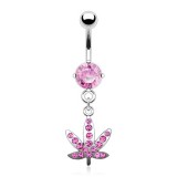 Piercing nombril cannabis 07 - Multistrass A