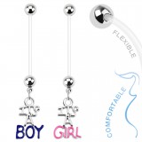 Piercing nombril grossesse 02 - Boy or girl