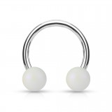 Piercing micro-circulaire 59 - Perle satinée