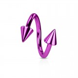 Piercing micro-spirale 08 - PVD pointes