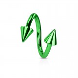 Piercing micro-spirale 08 - PVD pointes