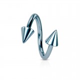 Piercing micro-spirale 08 - PVD pointes