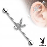 Piercing industriel 140 - Playboy satin