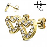 Clous en acier 99 - Coeur multistrass