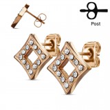 Clous en acier 110 - Losange strass
