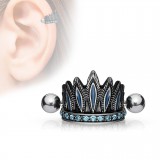 Piercing hélix 27 - Coiffe indienne