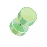 Faux-écarteur acry 40 - Embouts ronds styles perles