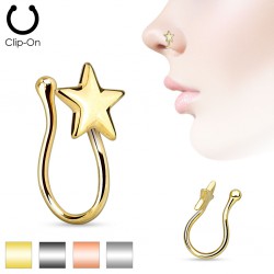 Faux piercing nez 03 - étoile